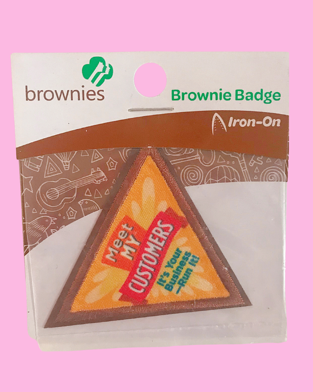 Brownies Patch Meet My Customers - Retired