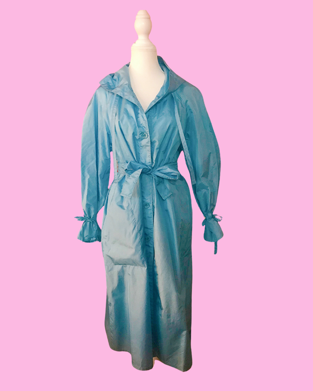Vintage Light Blue The Totes Coat One Size
