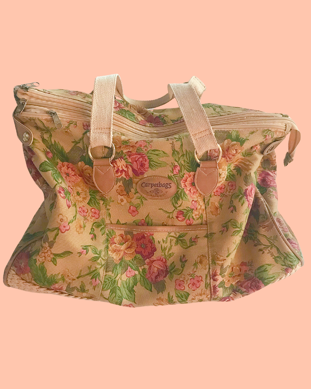 Vintage Carpetbag of America Purse ((1980&#39;s)