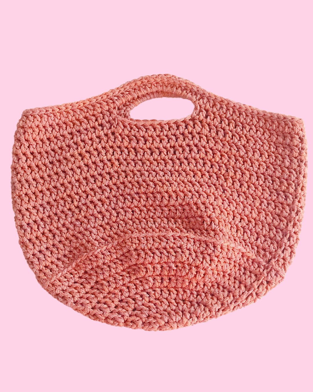 Handmade Crochet Mauve Purse