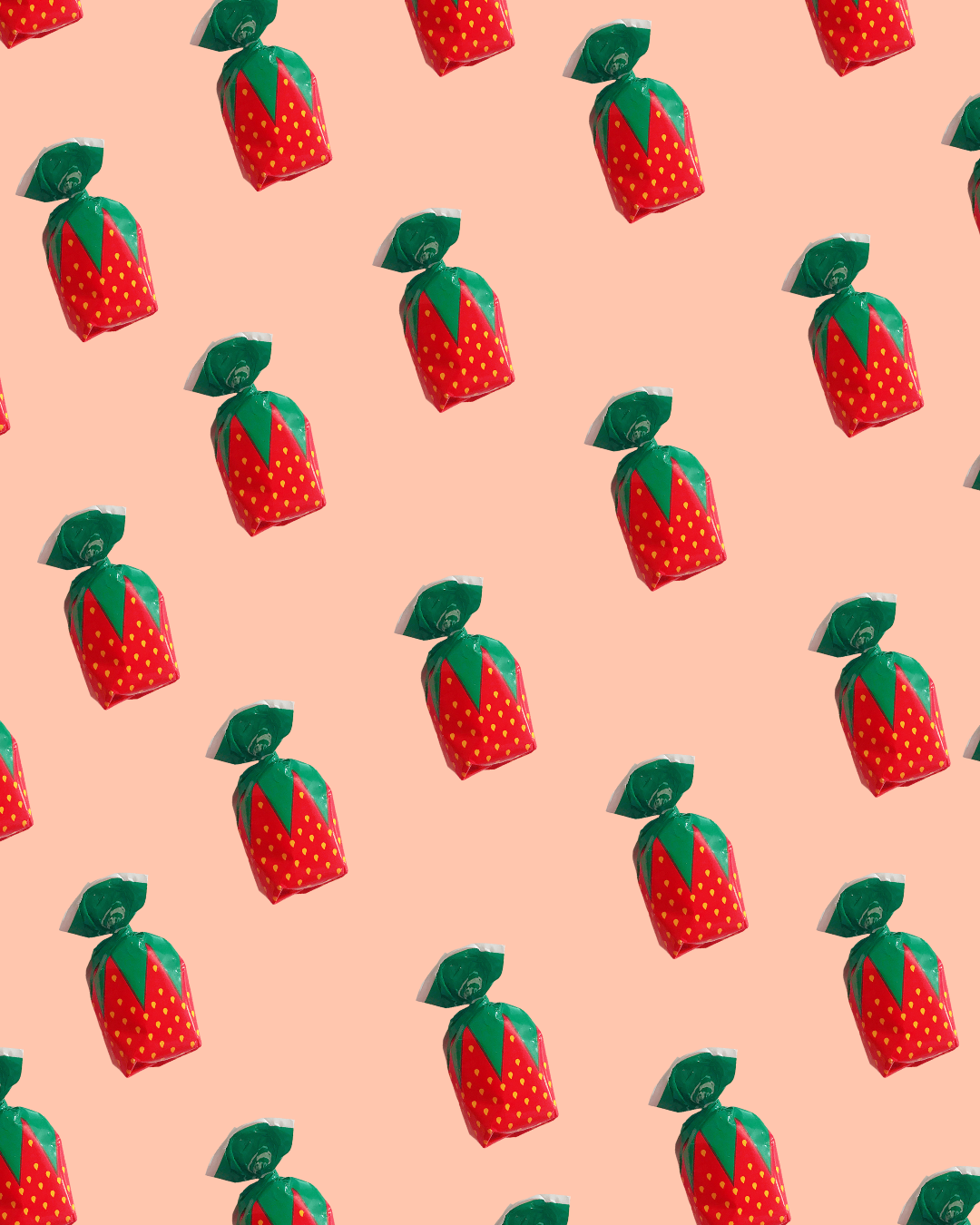 Old Fashioned Strawberry Candy - 4 pieces