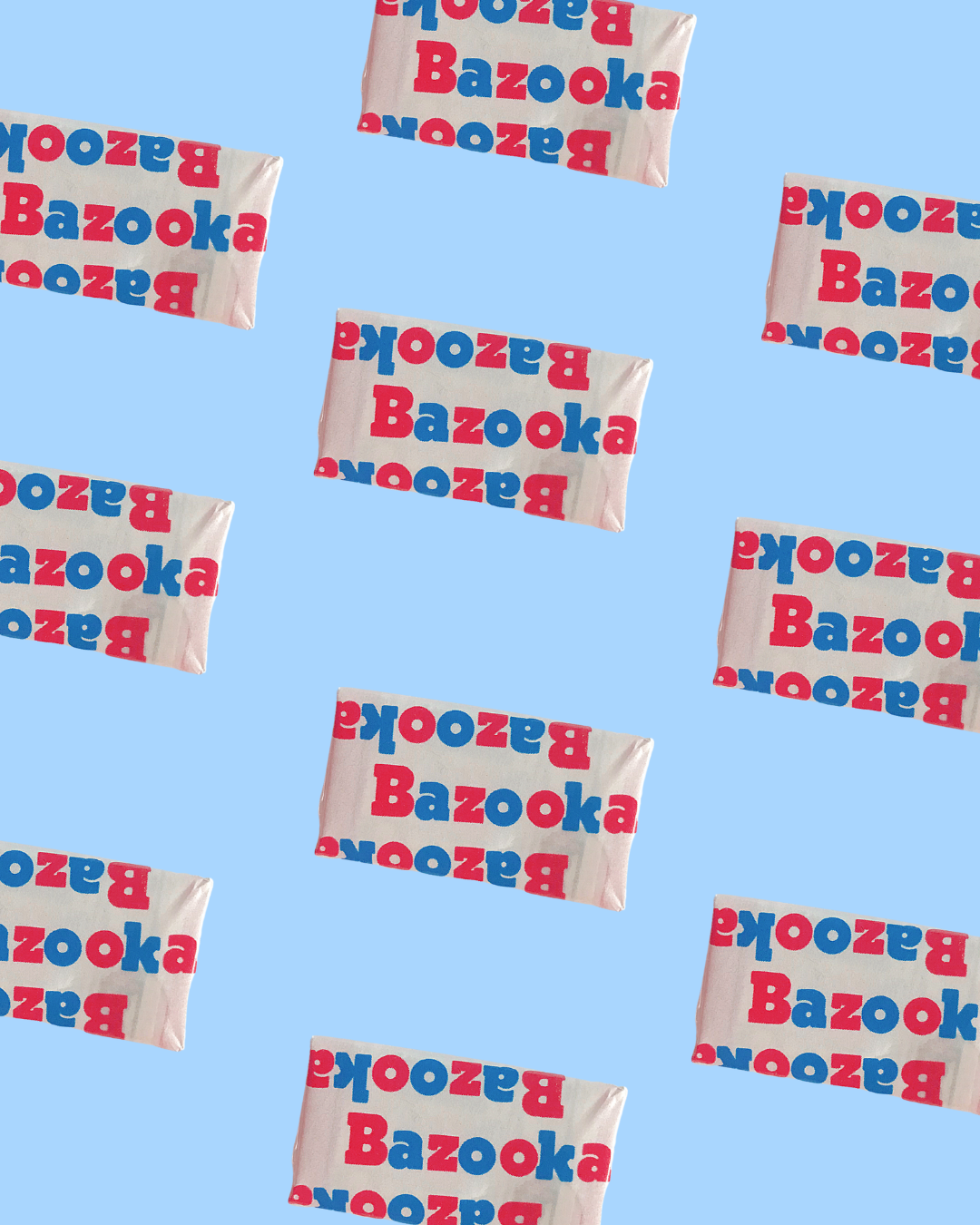 Vintage Bazooka Gum - 4 pieces