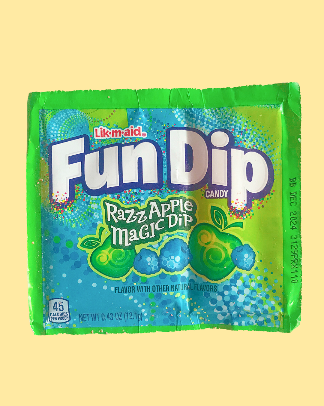 Razz Apple Magic Dip Fun Dip Candy - 1 packet