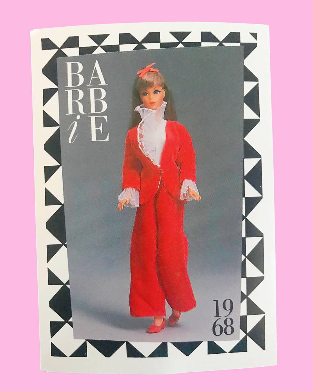 1968 First Edition &quot;Velvet Teens Sears Special&quot; Barbie Trading Carad