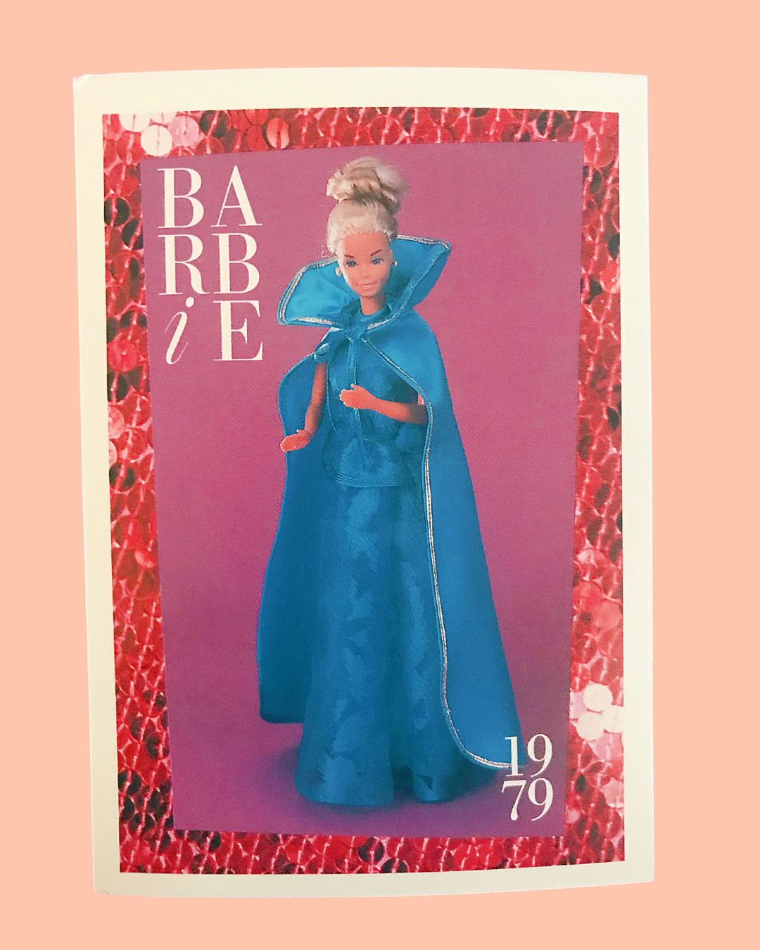 1979 First Edition The Royal Ball&quot; Barbie Trading Card (Printed in 1990)