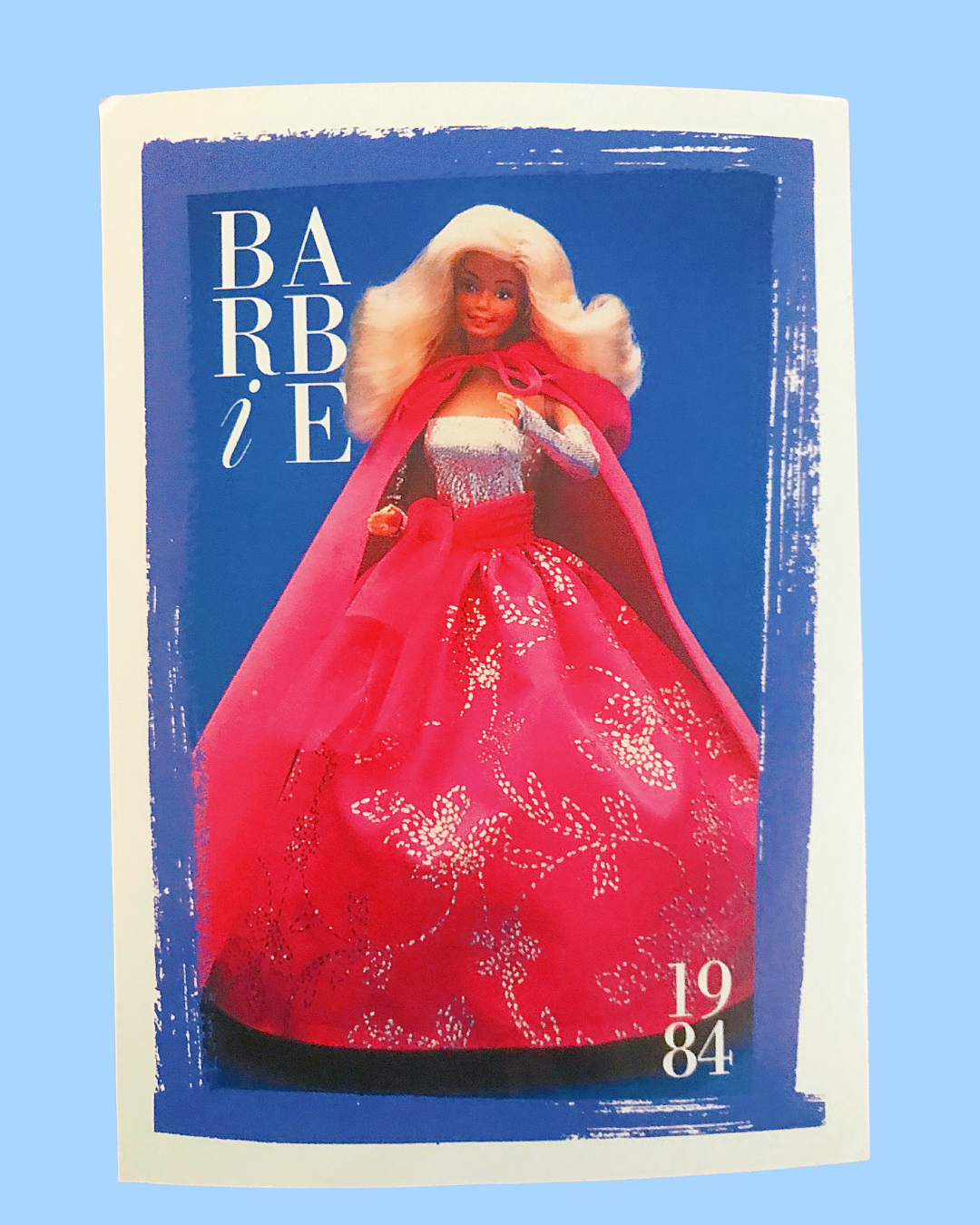 1984 First Edition &quot;Collector Series III Silver Sensation&quot; Barbie Trading Card (Printed in 1990)