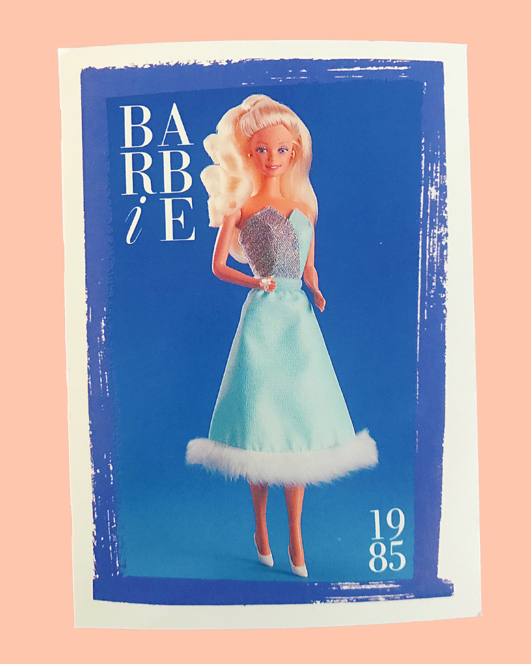 1985 First Edition &quot;Spectacular Fashions&quot; Barbie Trading Card (Printed in 1990)