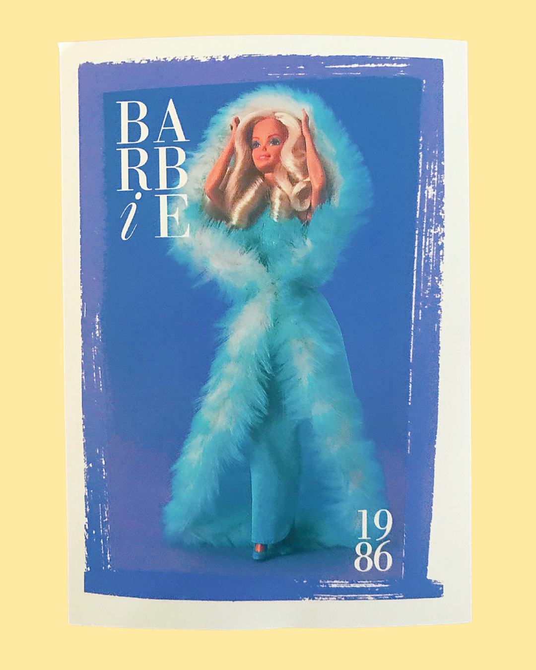 1986 First Edition &quot;Magic Moves Barbie&quot; Barbie Trading Card (Printed in 1990)