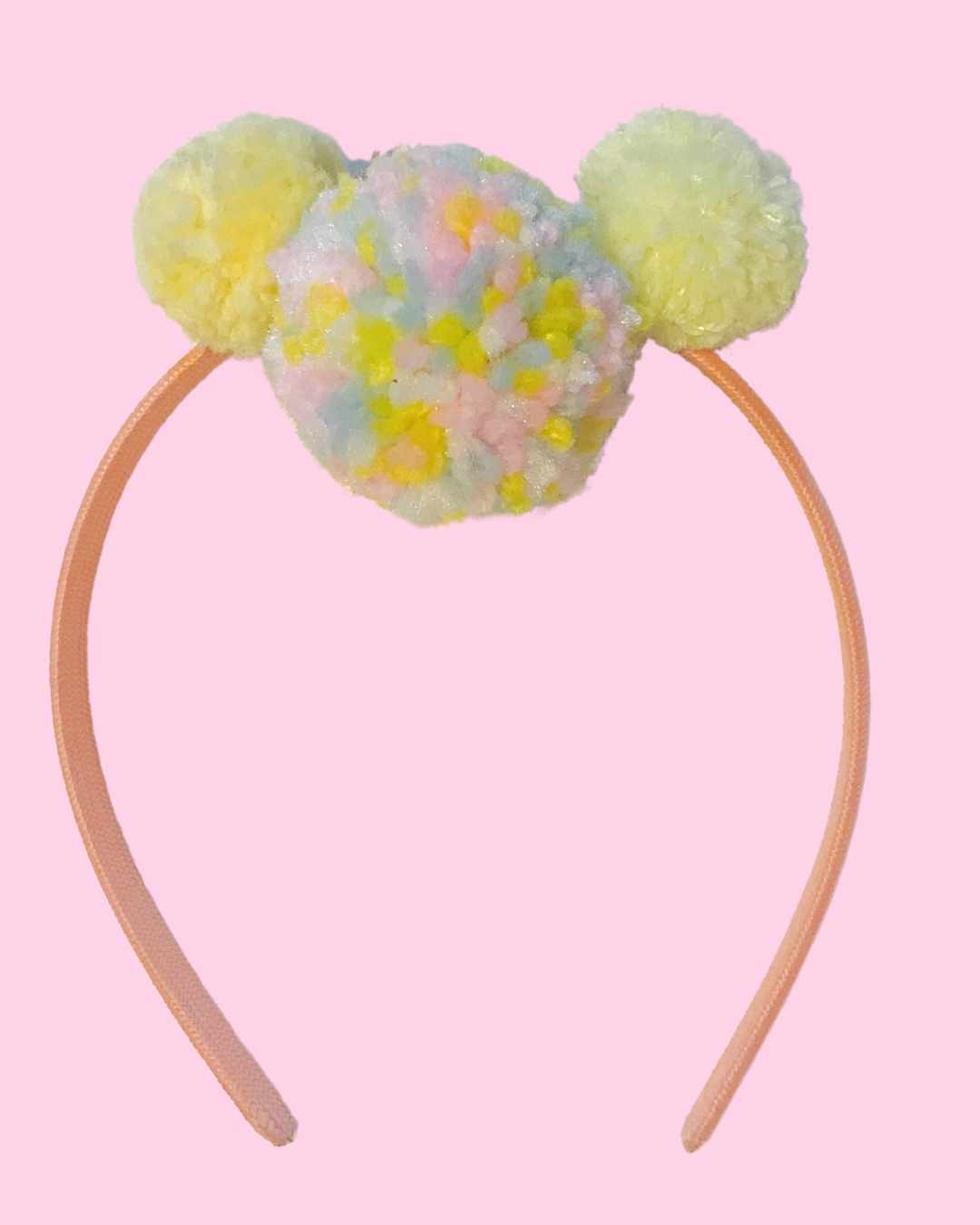 Handmade Pom Pom Headband