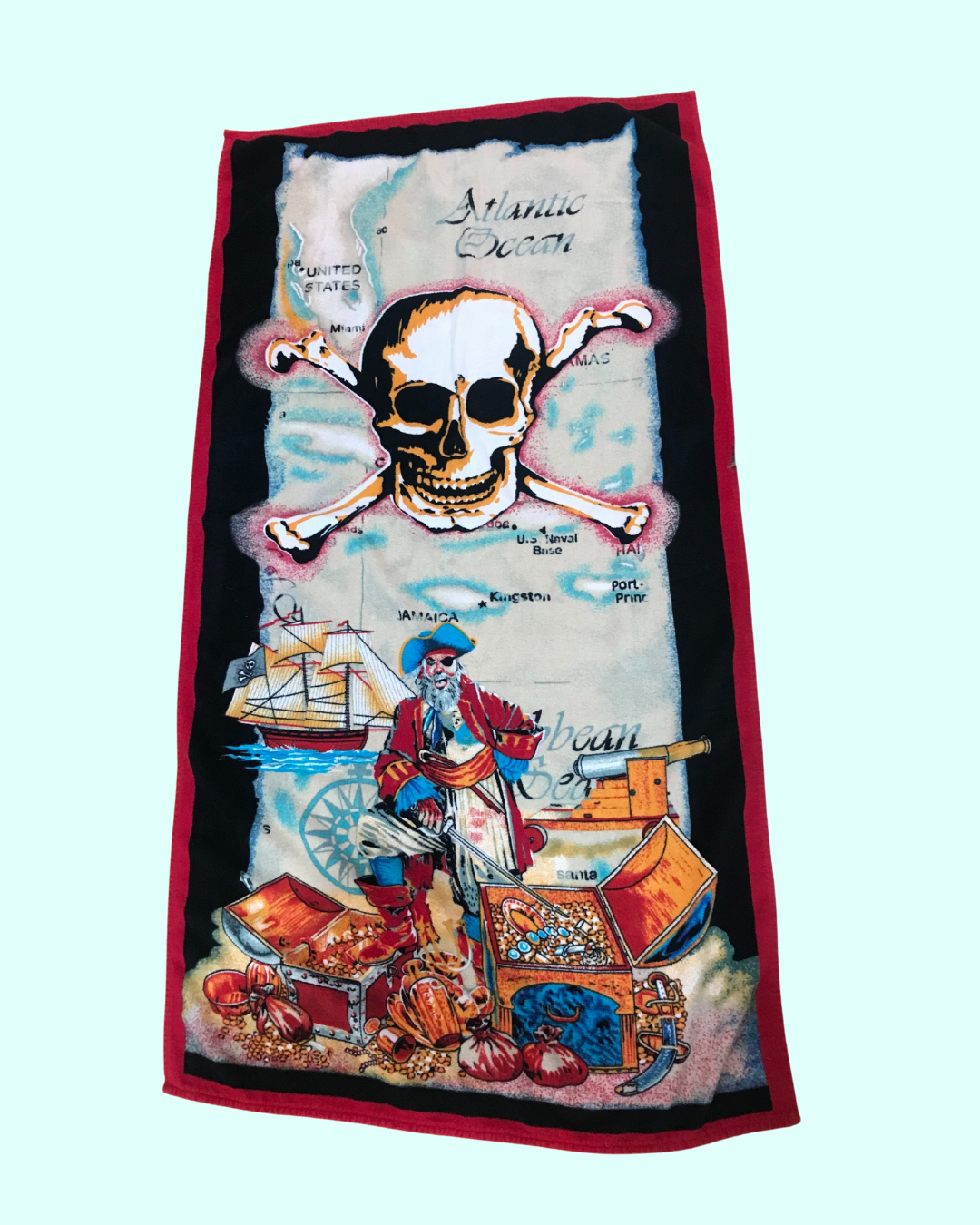 Collectible Pirate Kid&#39;s Beach Towel