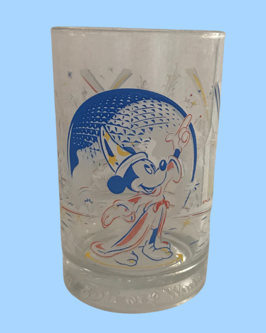 Disney 25 Year Anniversary McDonalds Limited Edition Glass