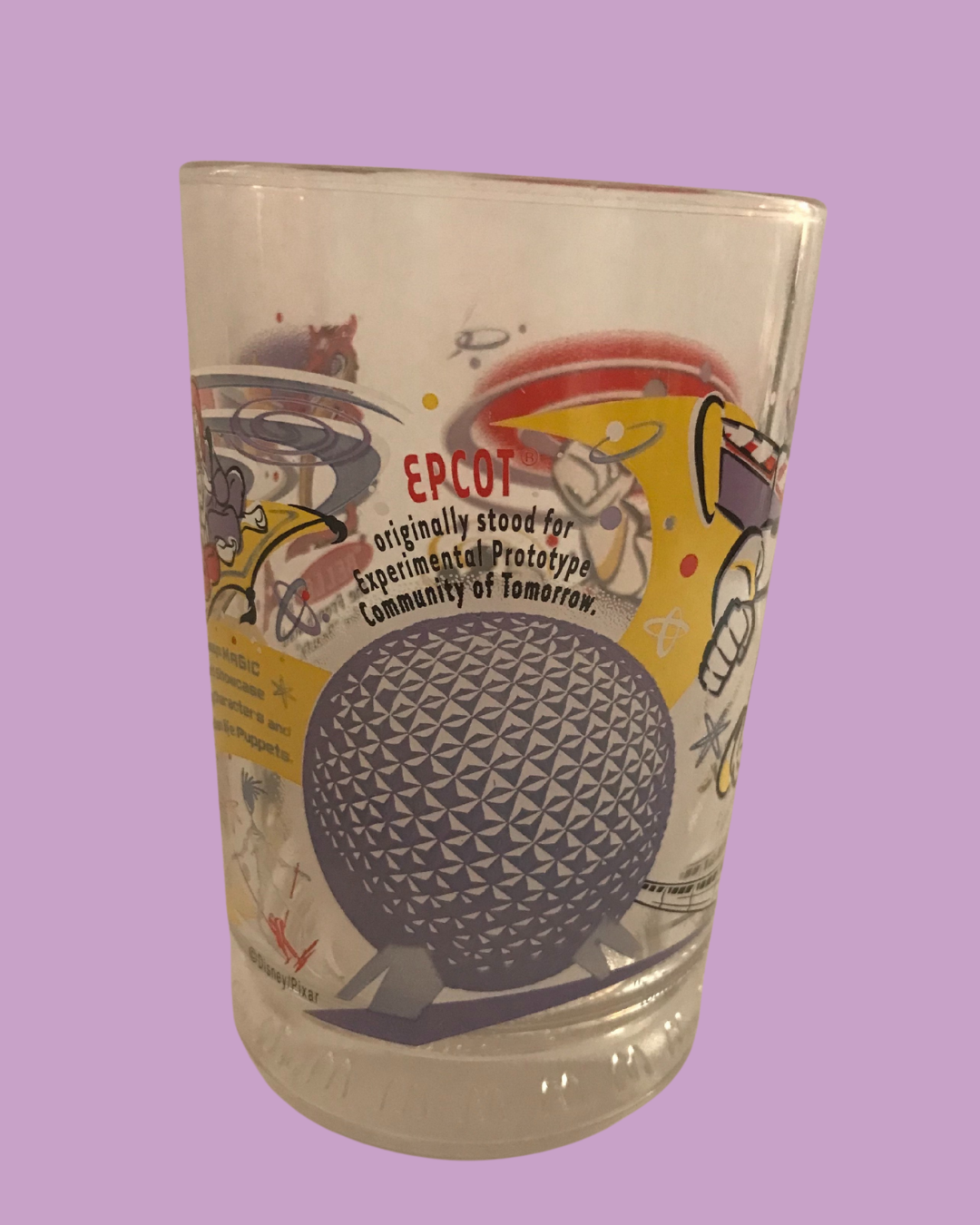 100 Year Anniversary Disney Glass