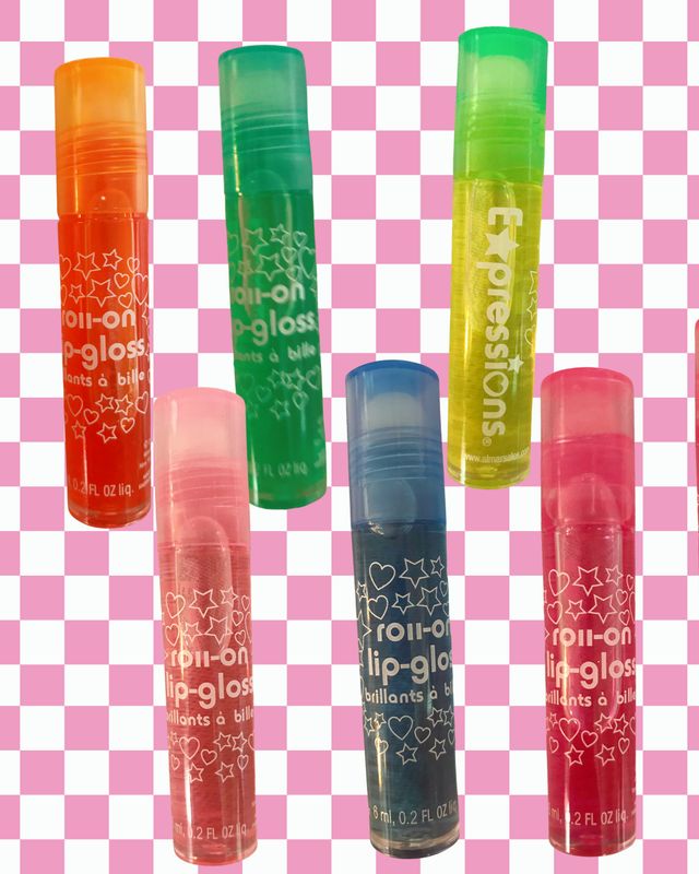 Expressions Fruit Flavored Roll-On Lip-Gloss