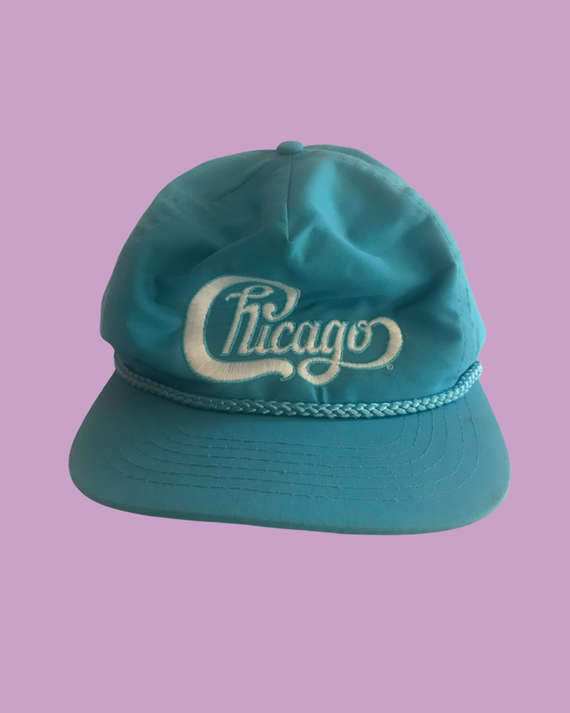 Retro Adjustable Chicago Cap