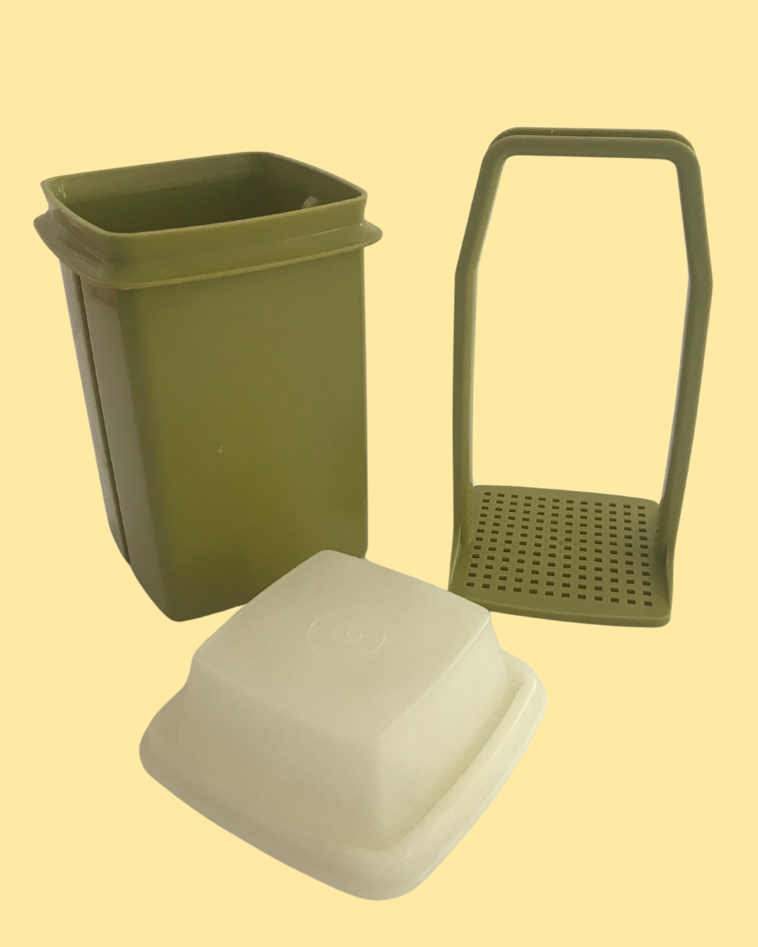 Vintage Green &quot;Pick A Deli&quot; Tupperware Pickle Holder (1970&#39;s)