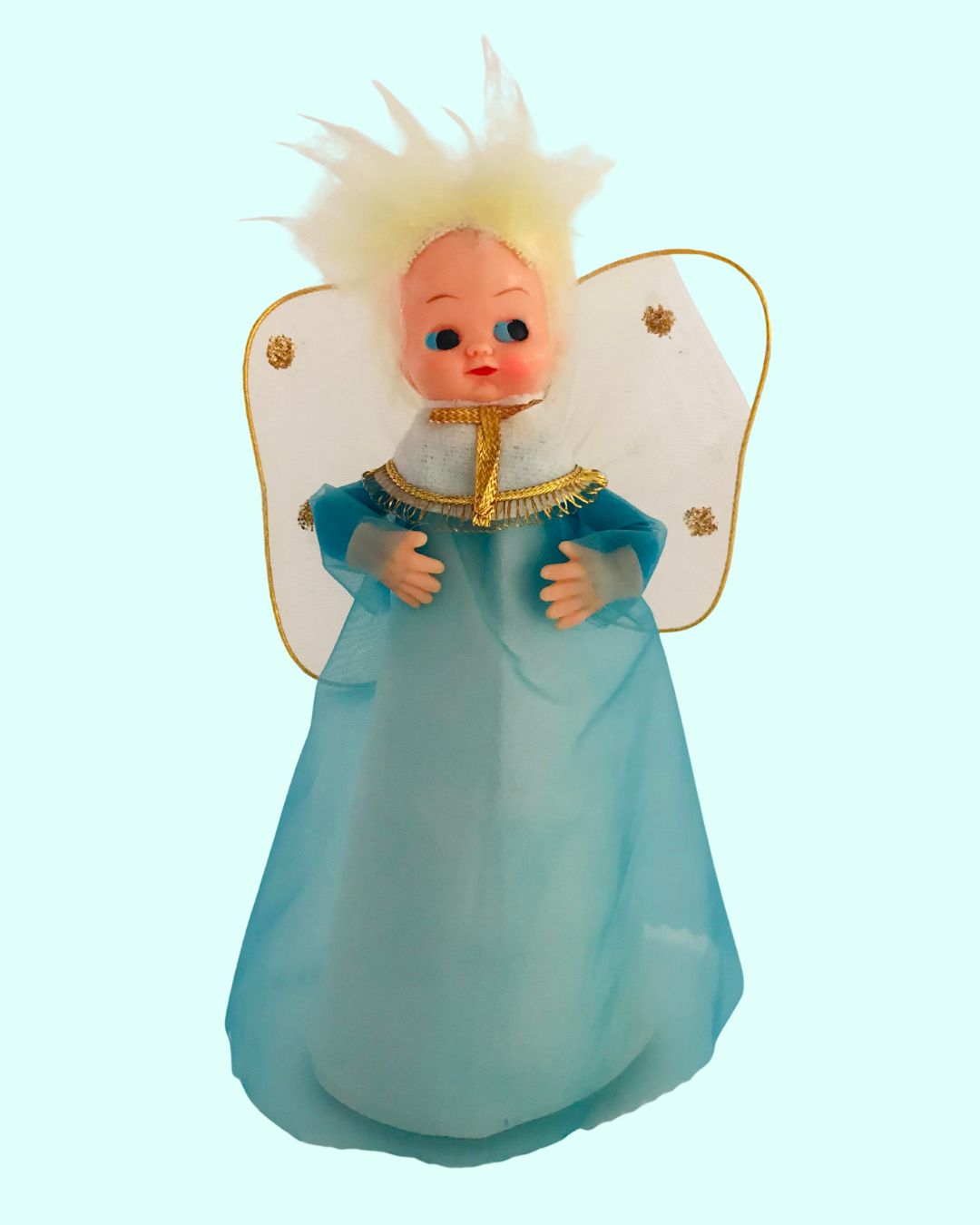 Vintage Angel Christmas Tree Topper (1930&#39;s / 1940&#39;s)
