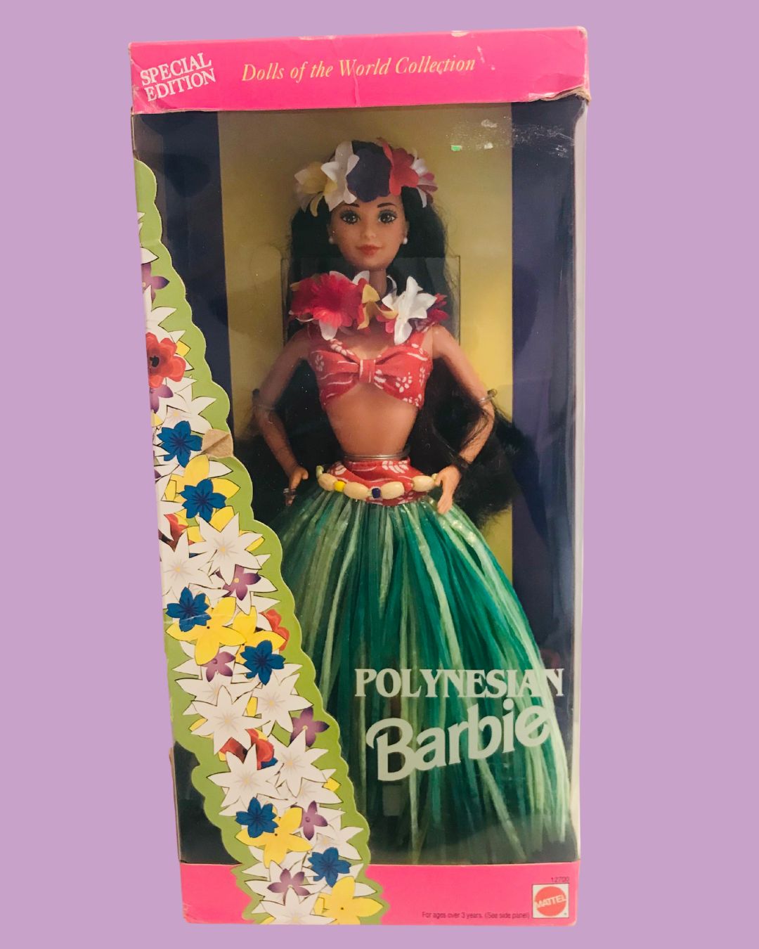 Vintage Dolls of the World Polynesian Barbie (1994)