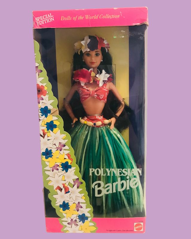 Vintage Dolls of the World Polynesian Barbie (1994)