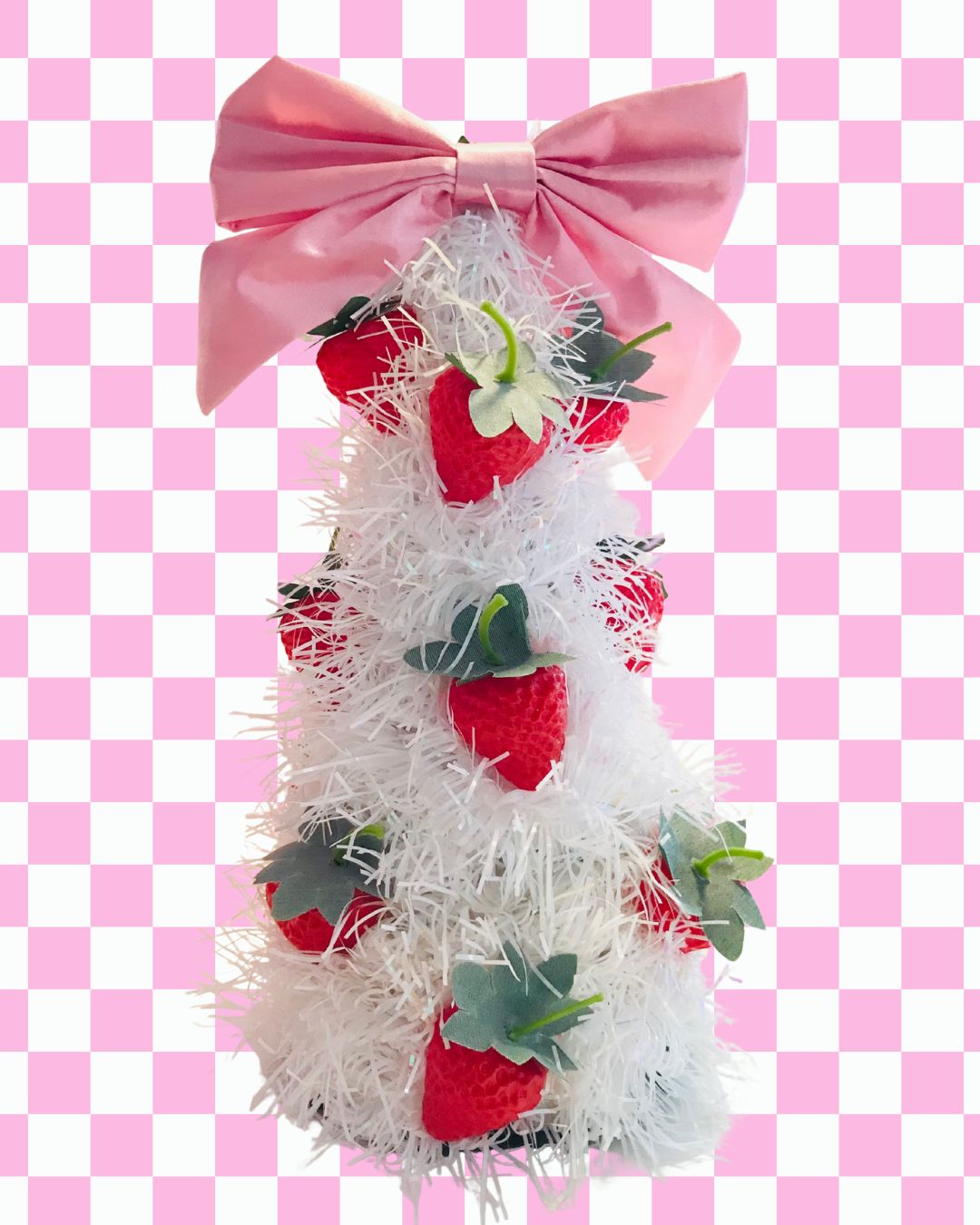 Fruity Christmas Tree - Strawberries