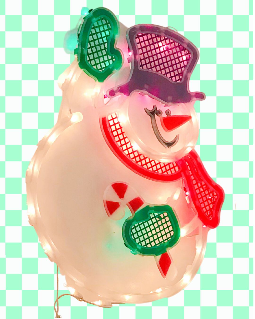 Light Up Santa - 1 ft 5 in x 1 ft 2 in