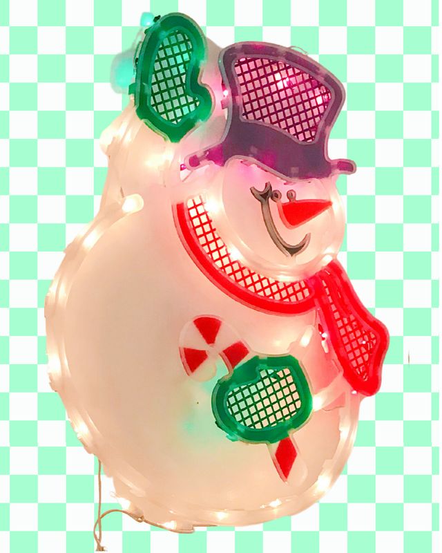 Light Up Santa - 1 ft 5 in x 1 ft 2 in