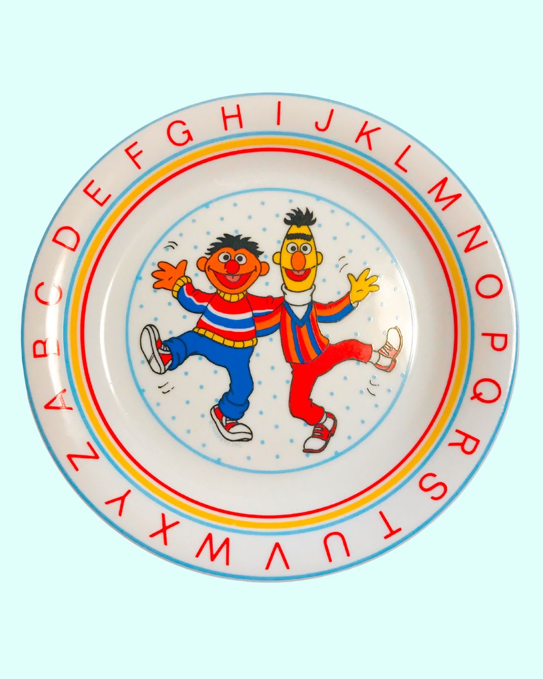 Vintage Sesame Street Plate - 8.25 in across