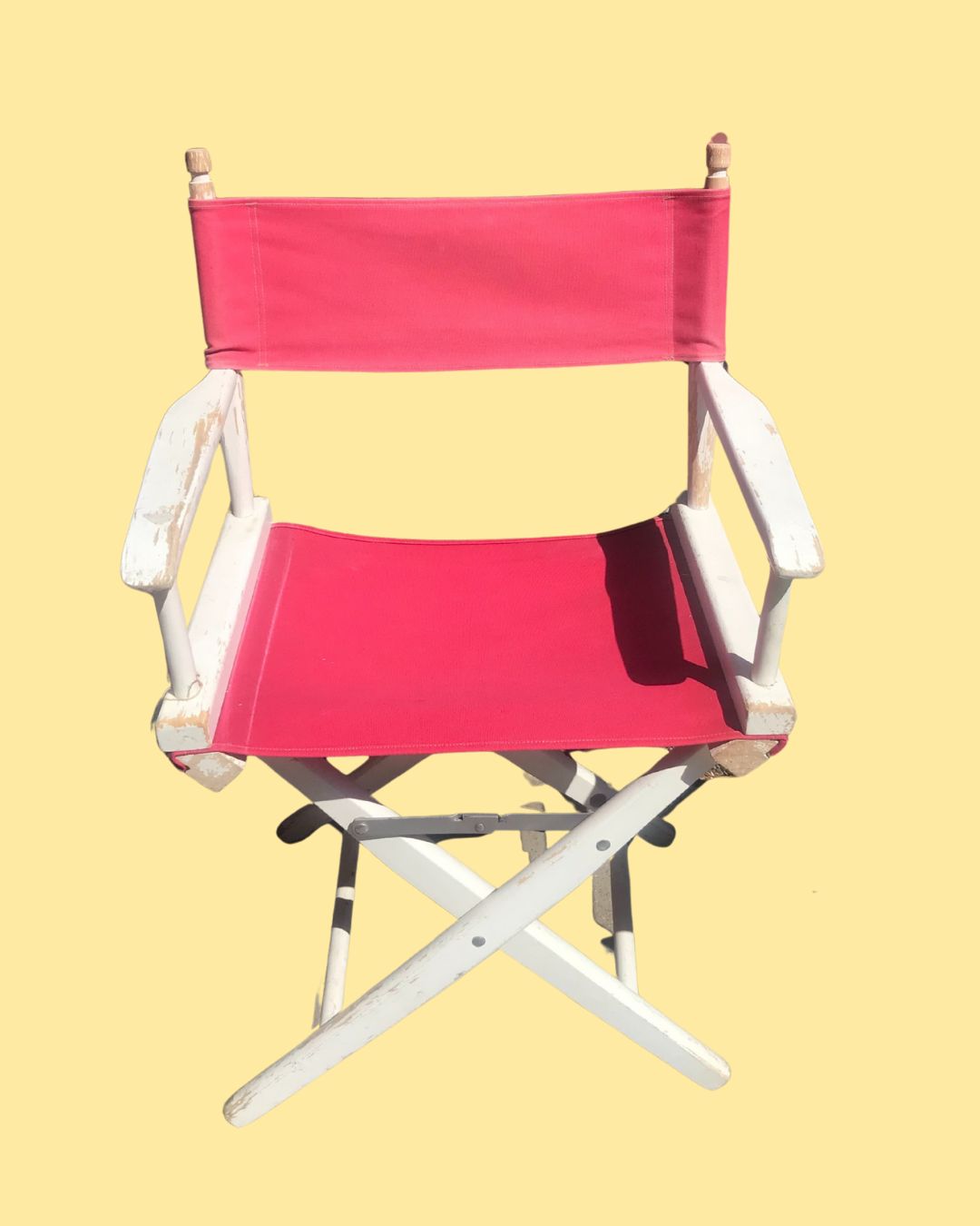 Pink Directors Chair