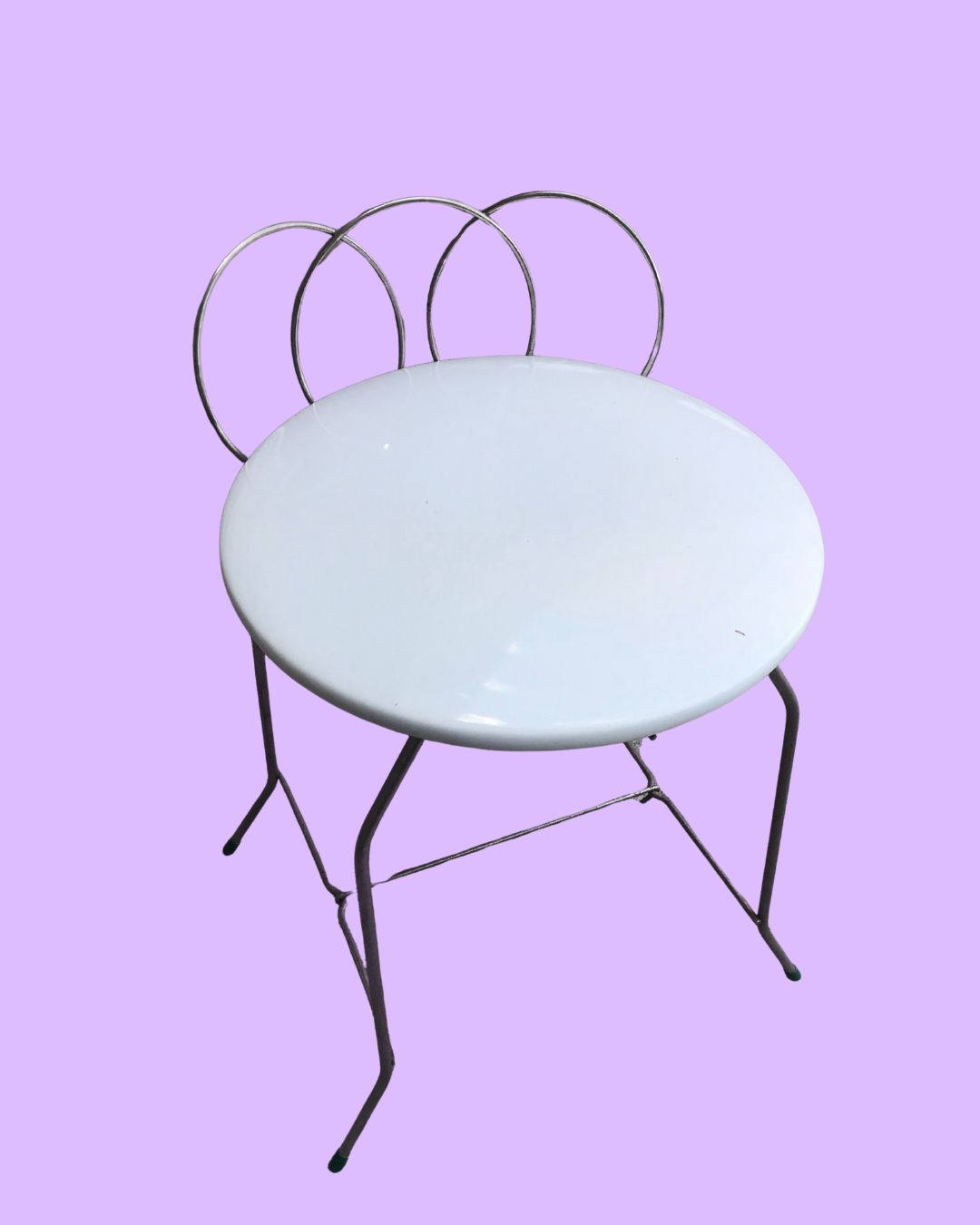 Vintage MCM Hollywood Vanity Chair