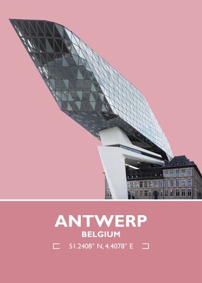 Zaha Hadid | Antwerp Port House | Rose Brown Zaha Hadid | Antwerp Port House | Rose Brown
