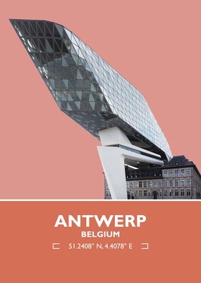 Zaha Hadid | Antwerp Port House | Orange Aurora
