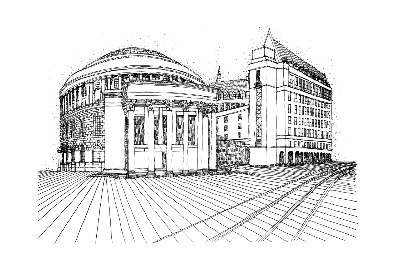 England | Manchester Central Library | Limited Edition England | Manchester Central Library | Limited Edition