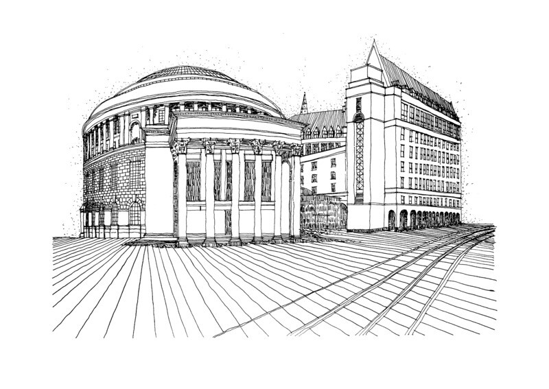 England | Manchester Central Library | Limited Edition