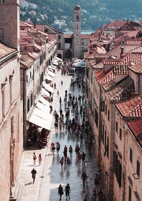 Croatia | Dubrovnik | Stradun Street Old Town