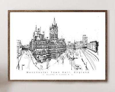 England | Manchester Town Hall | Open Edition