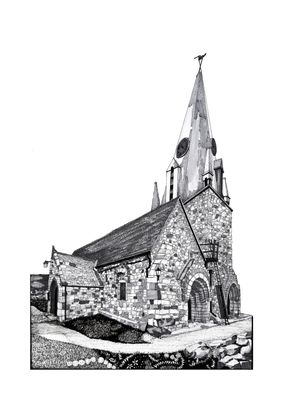 Guernsey | Vale Church Daytime | Limited Edition
