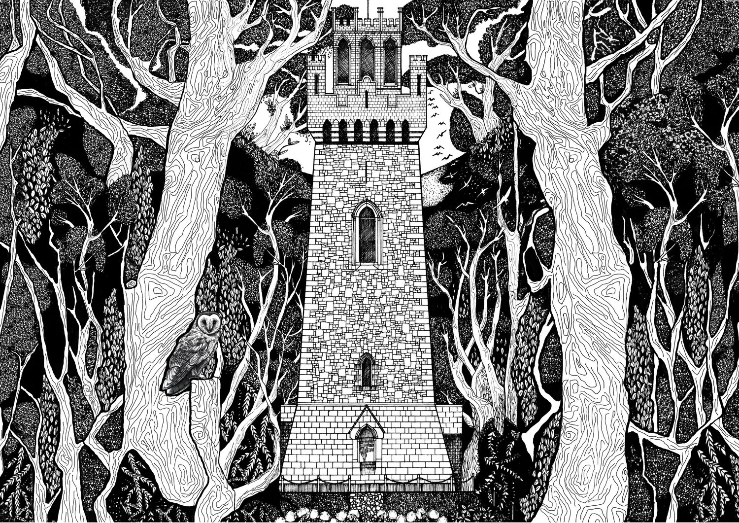 Guernsey | Victoria Tower + Maritime Pine | Limited Edition