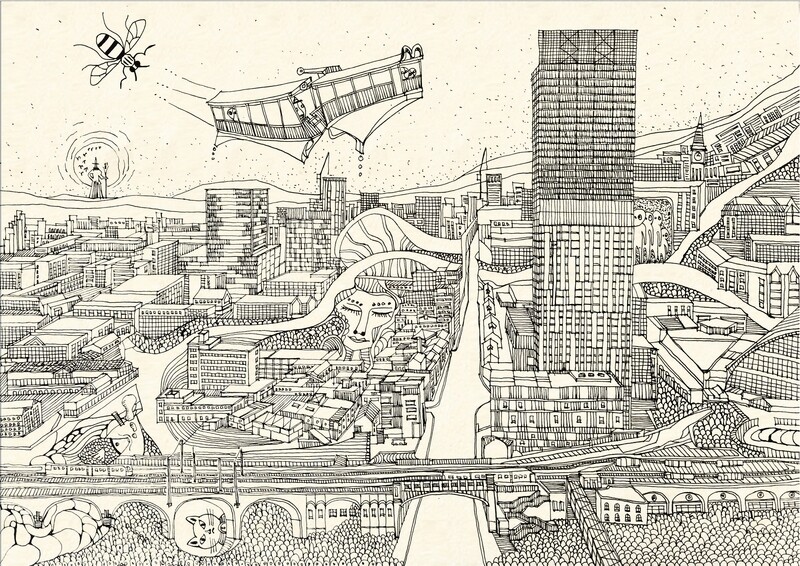 England | Manchester Sleeping | Original