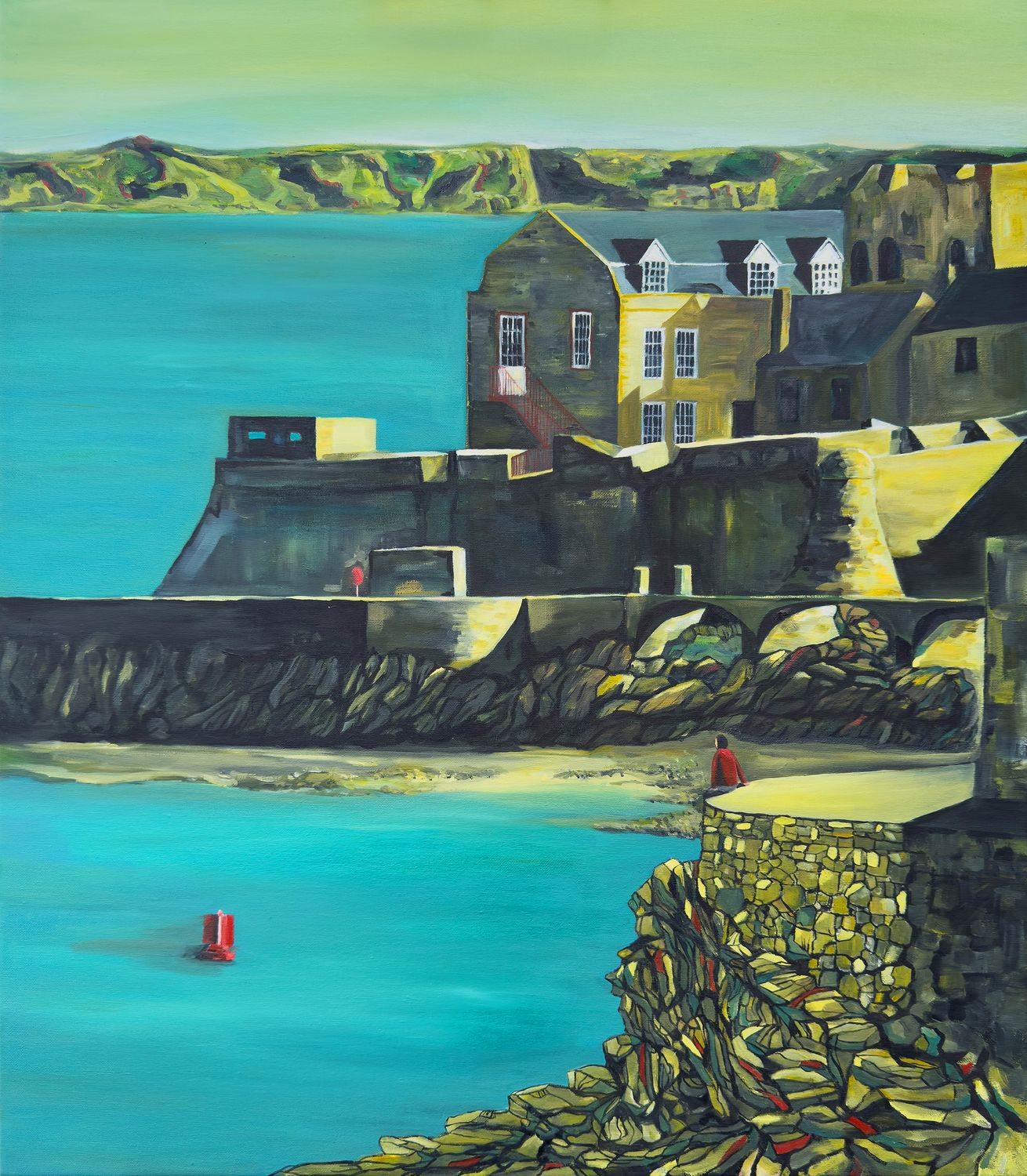 Guernsey | Castle Cornet & Sark | Framed Original Guernsey | Castle Cornet & Sark | Framed Original