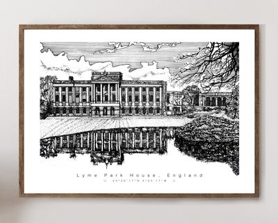England | Lyme Park House | Open Edition England | Lyme Park House | Open Edition