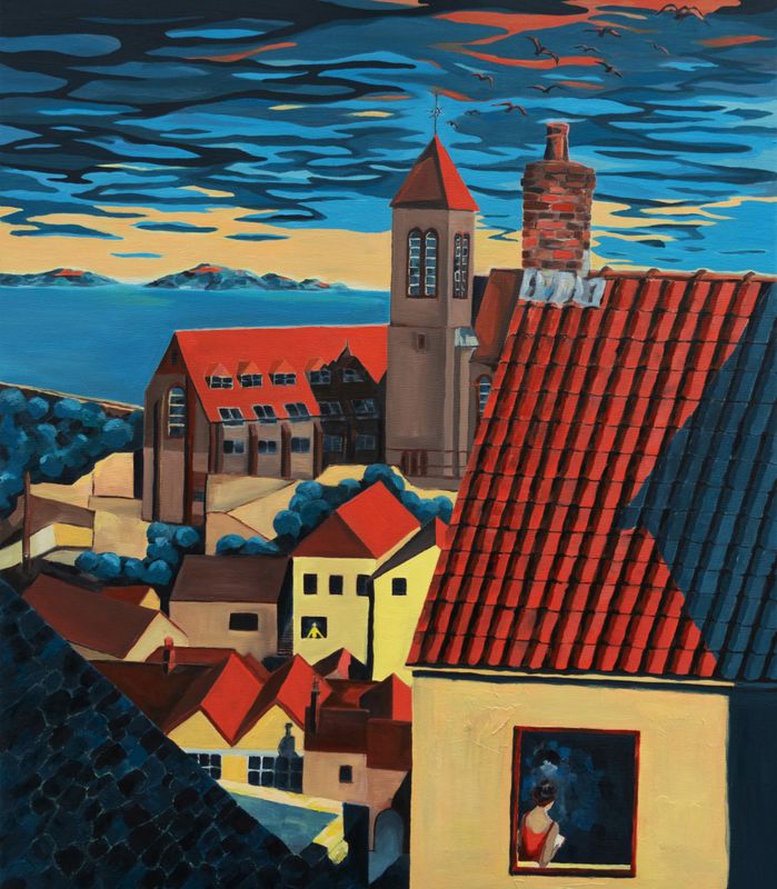 Guernsey | Island Archives at Sunrise | Framed Original