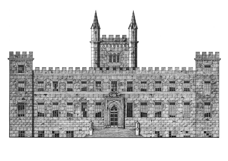 Guernsey | Elizabeth College | Framed Original