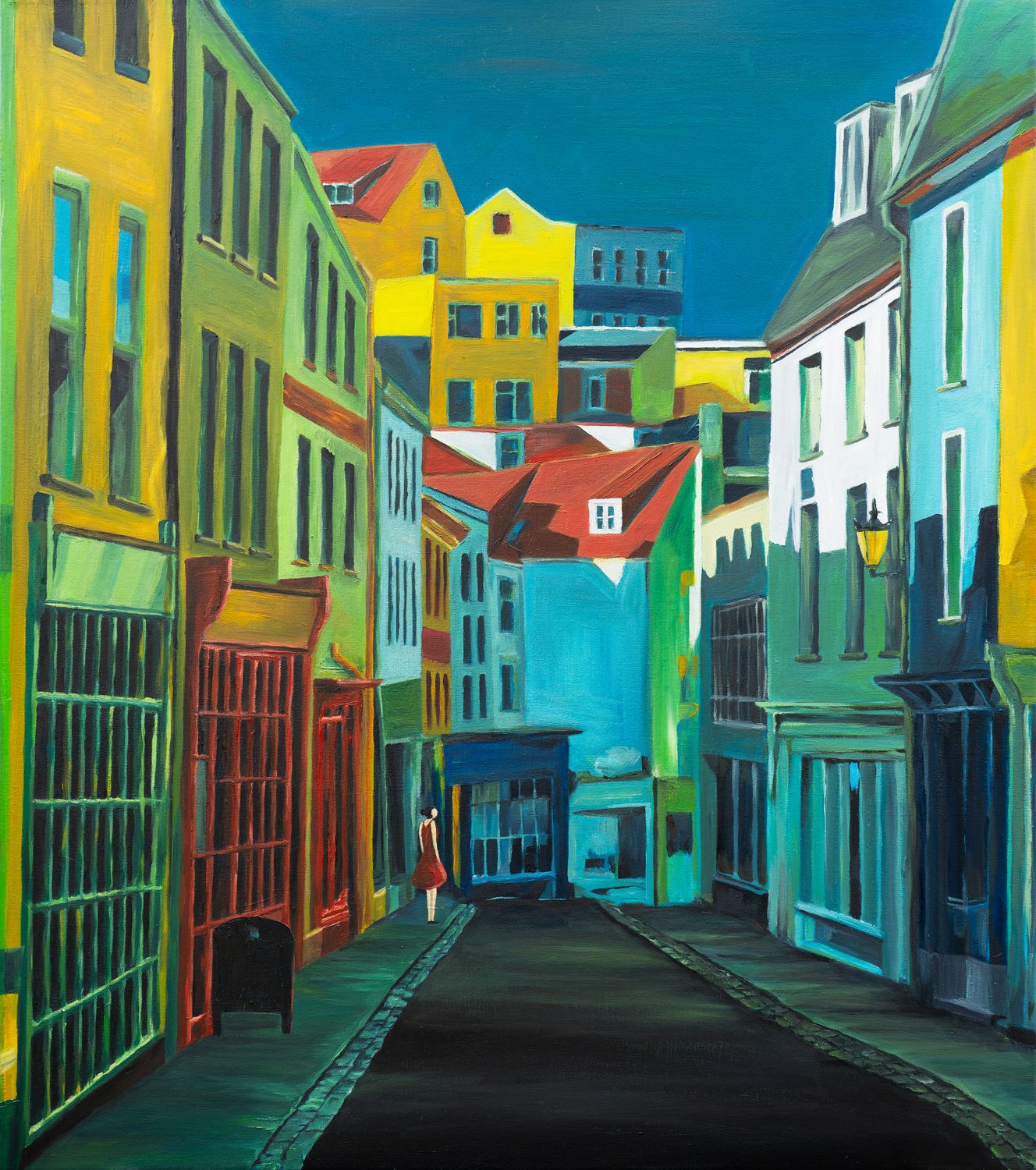 Guernsey | Mill St | Framed Original