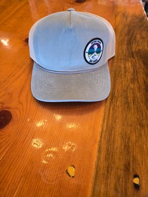 Hat Light Blue/White with Circle Logo