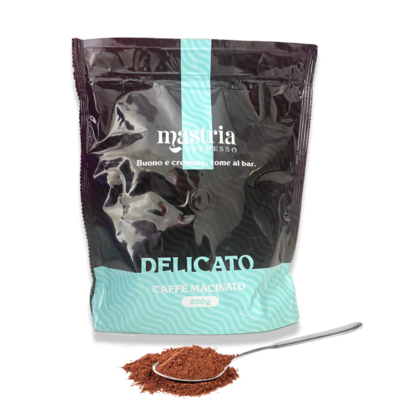 Caffè MACINATO - Gusto DELICATO - 1 Confezione da 250g