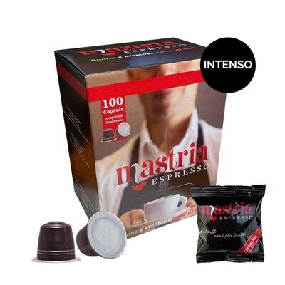 100 Capsule Compatibili NESPRESSO - Gusto INTENSO