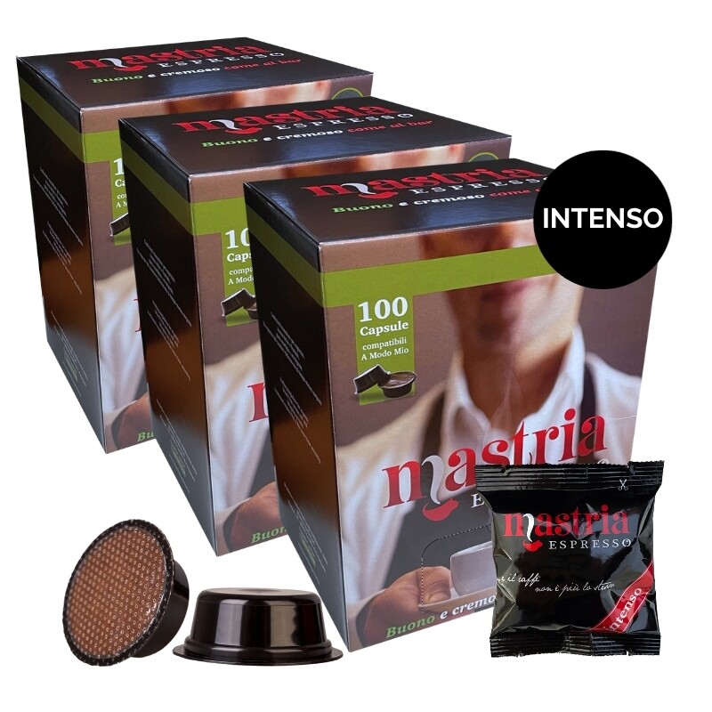 300 Capsule compatibili - A MODO MIO - Gusto INTENSO