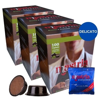 300 Capsule compatibili - A MODO MIO - Gusto DELICATO