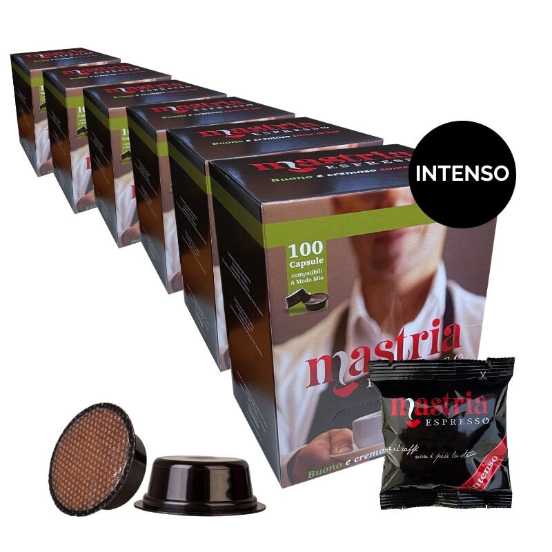 600 Capsule compatibili - A MODO MIO - Gusto INTENSO