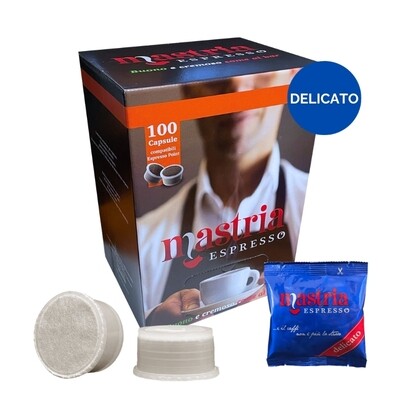100 Capsule compatibili - ESPRESSO POINT - Gusto DELICATO