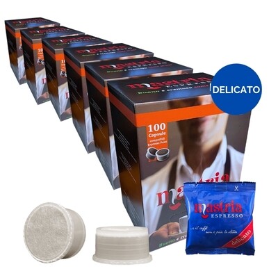 600 Capsule Compatibili ESPRESSO POINT - Gusto DELICATO